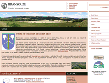 Tablet Screenshot of bransouze.cz